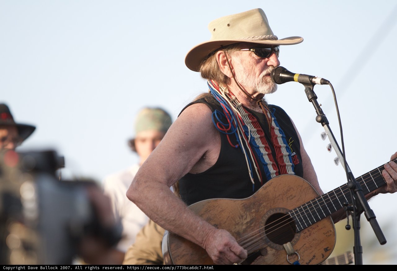 Willie Nelson Serenades the Coachella Crowd