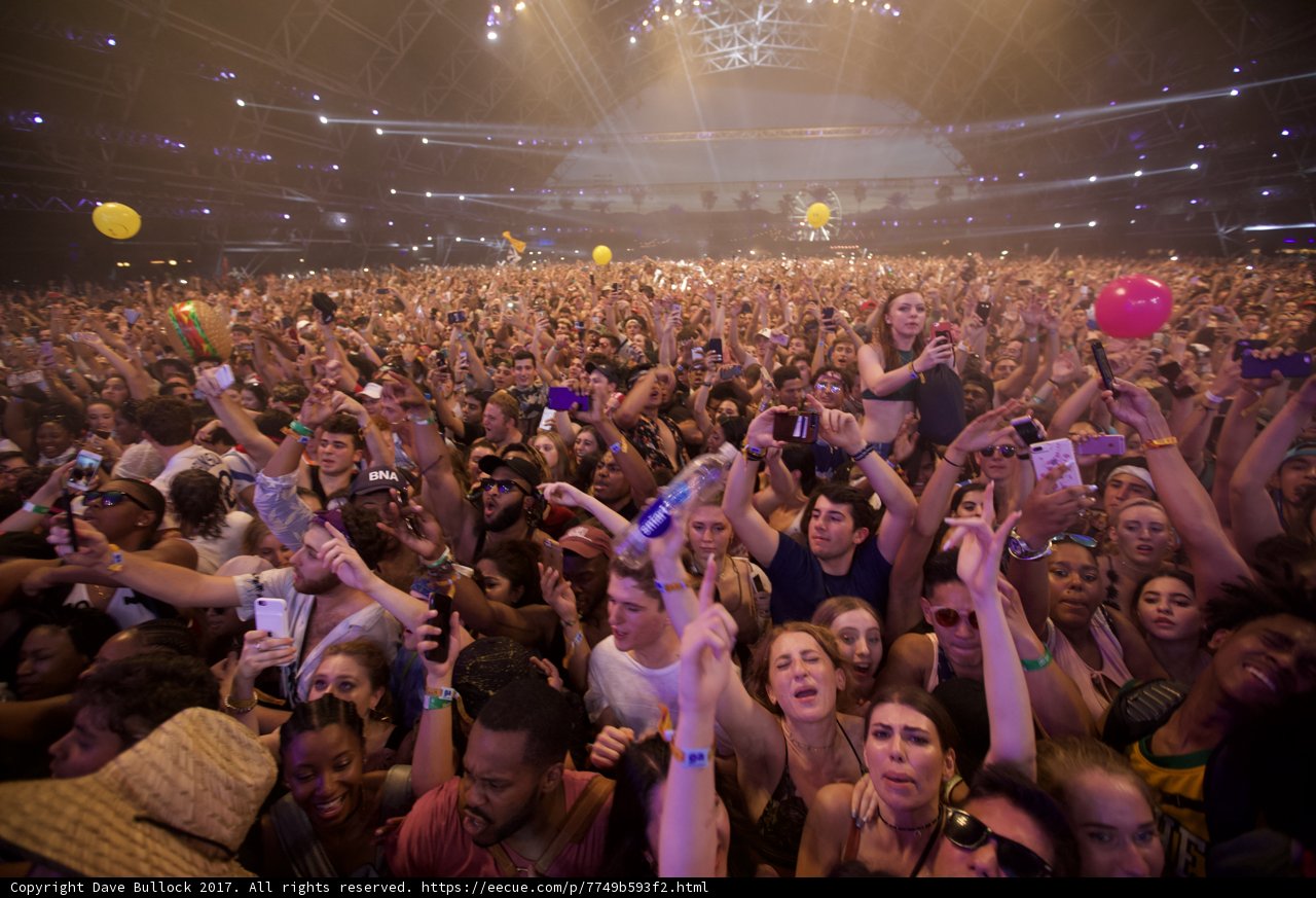 Urban Nightlife at Coachella Concert