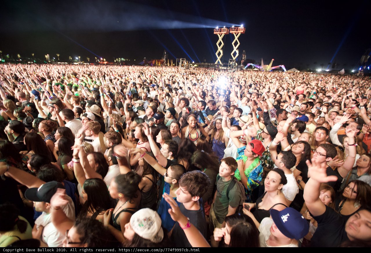 Cochella Concert Crowd