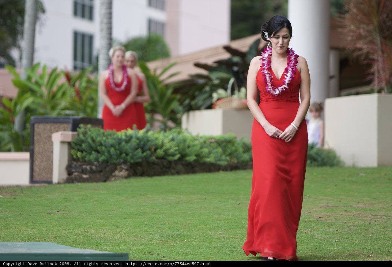 Red Dress Stroll