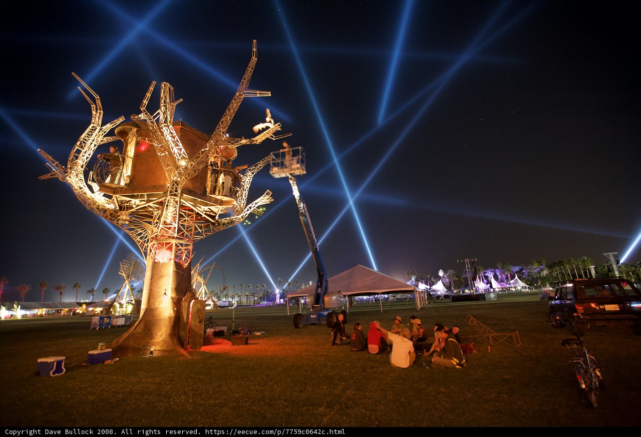 Lighting up Coachella