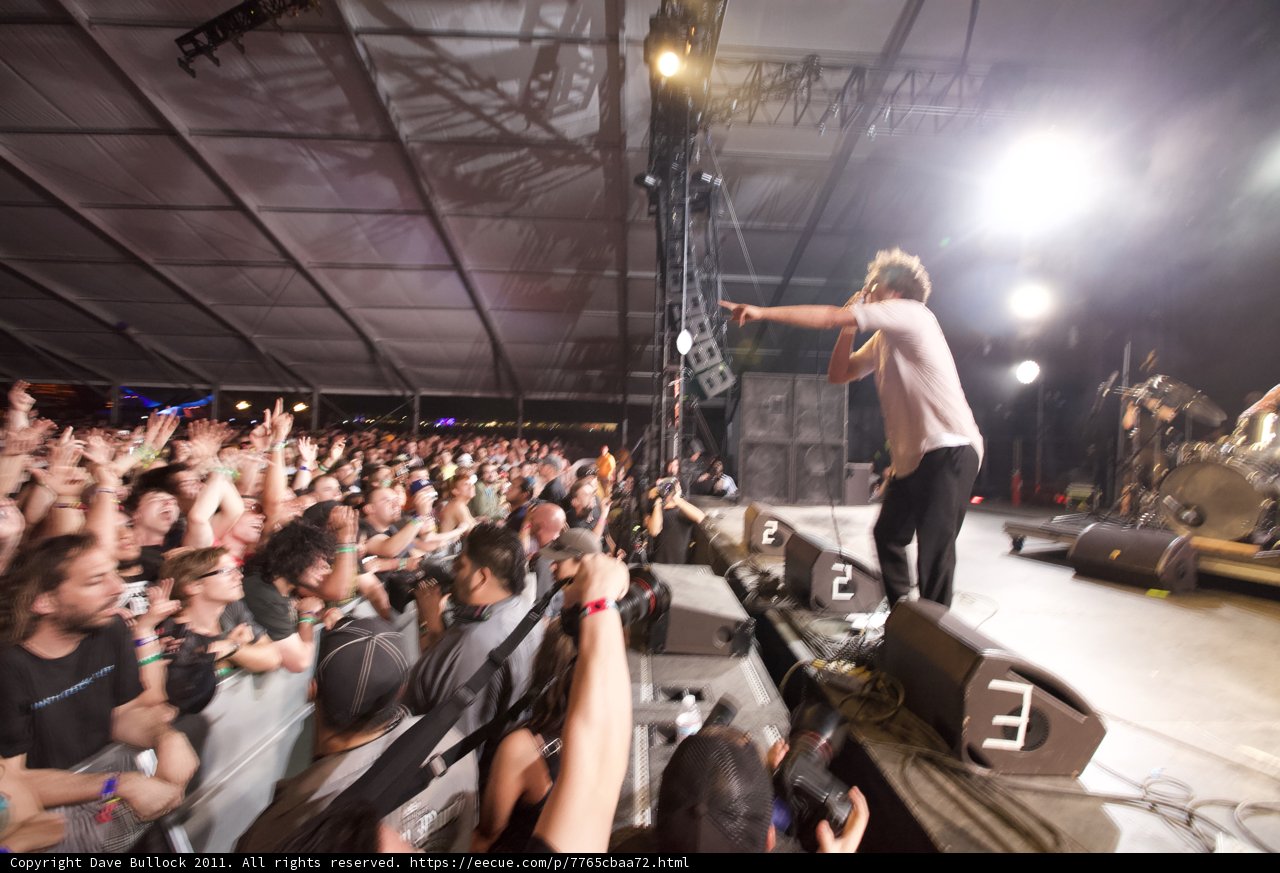 High Energy Performance at Coachella Music Festival