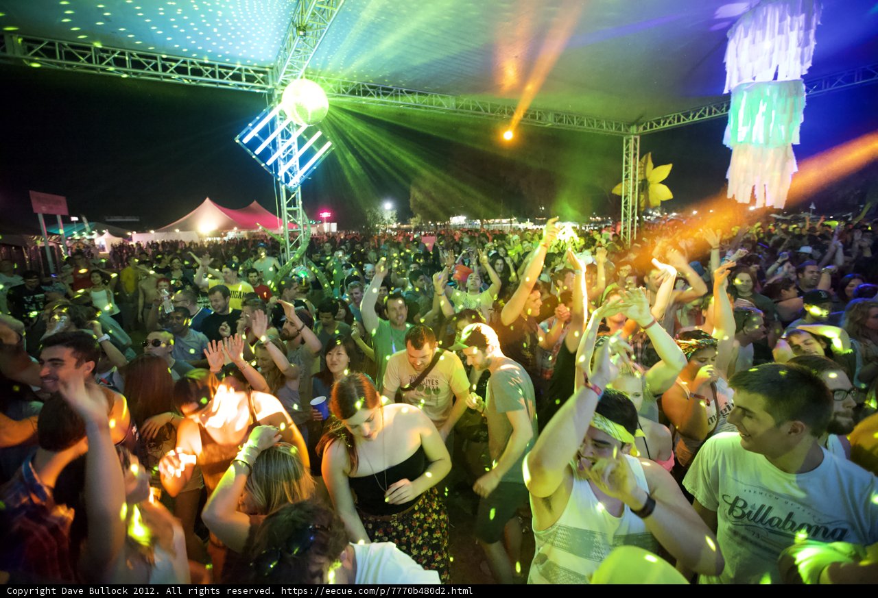 Neon Lights at Coachella 2012