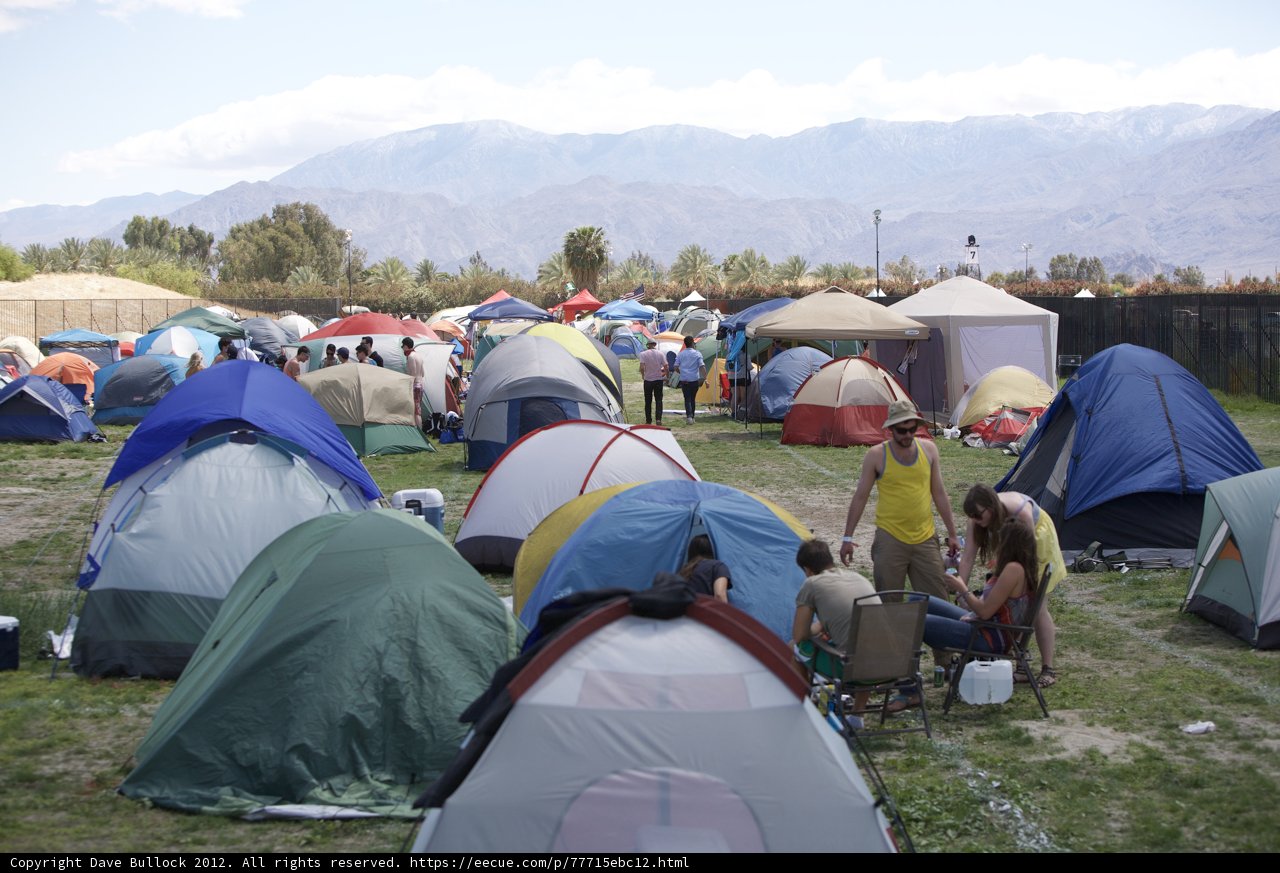 Camping in Coachella
