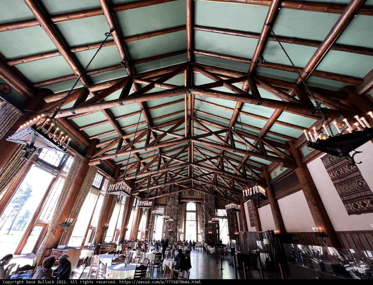 Rustic Ambiance in The Ahwahnee Restaurant