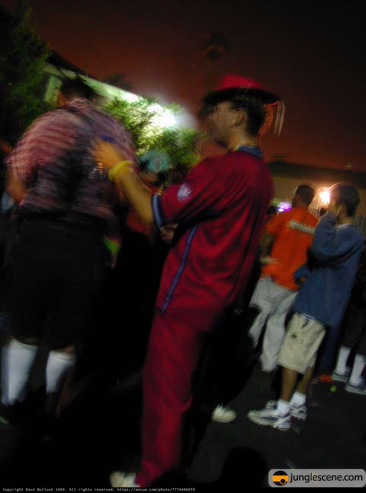 Red Shirt by the Night Sky