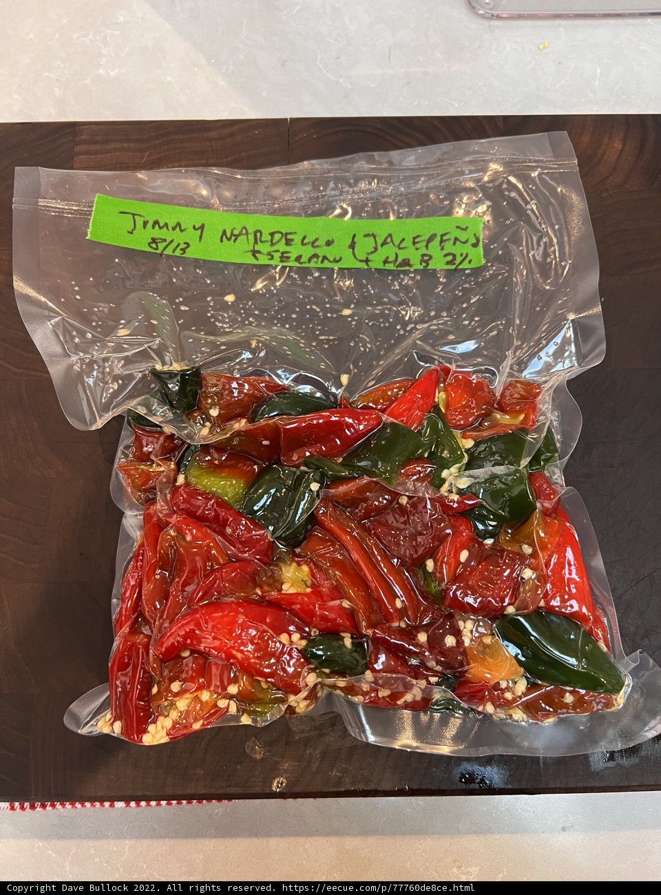 Freshly Harvested Peppers