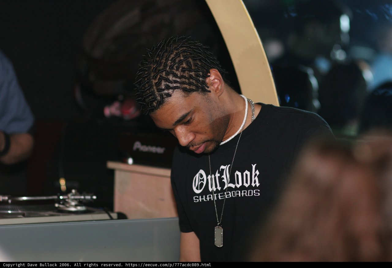 The Deejay in Black