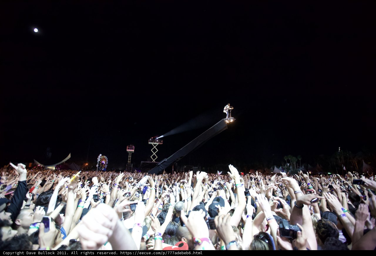 Electric Crowd at Coachella Festival 2011