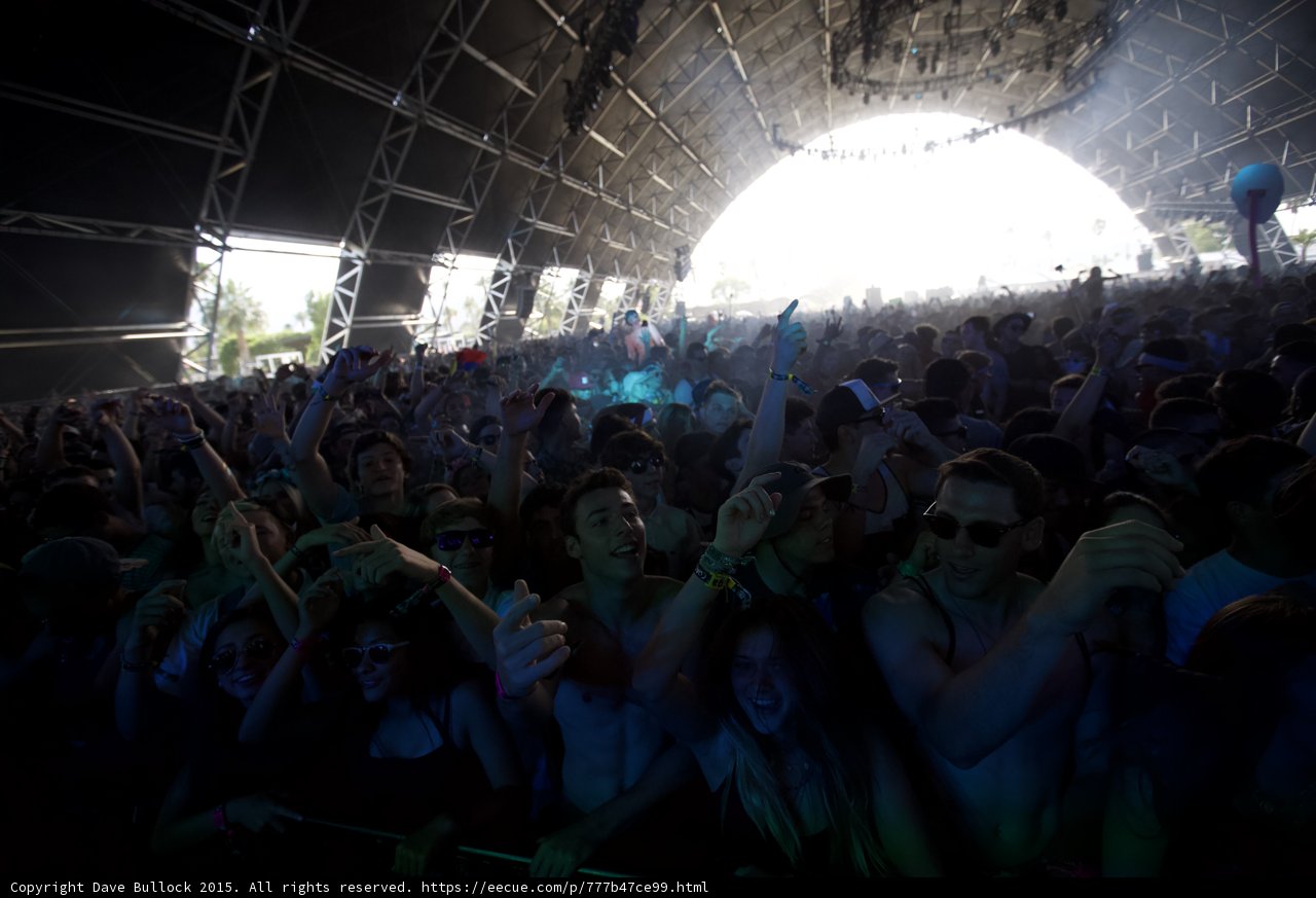 Excited Faces in Crowd