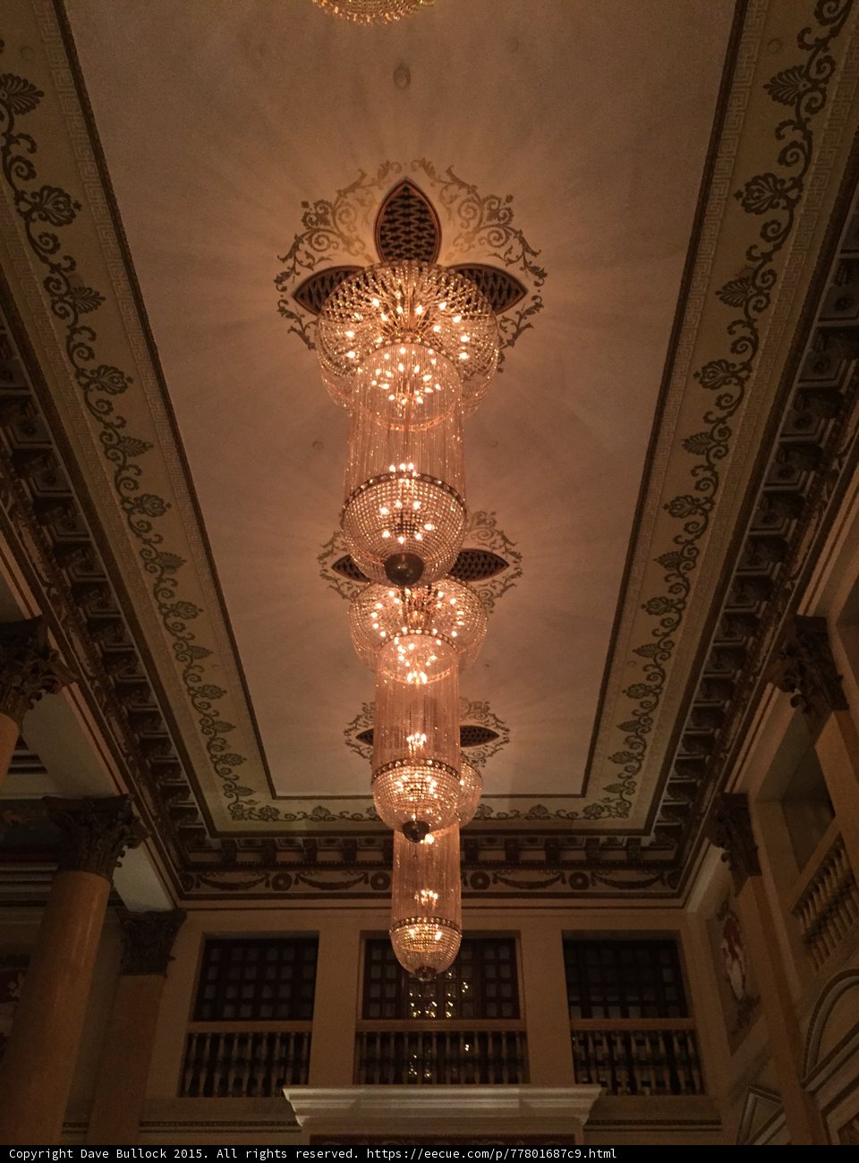 Grand Chandelier in Tbilisi Opera