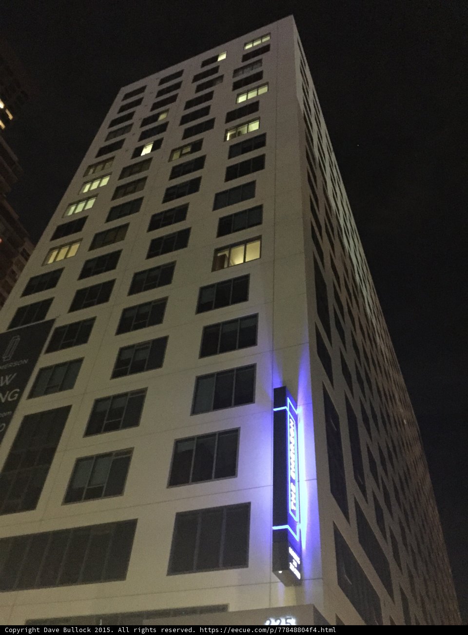 NYC High-Rise At Night