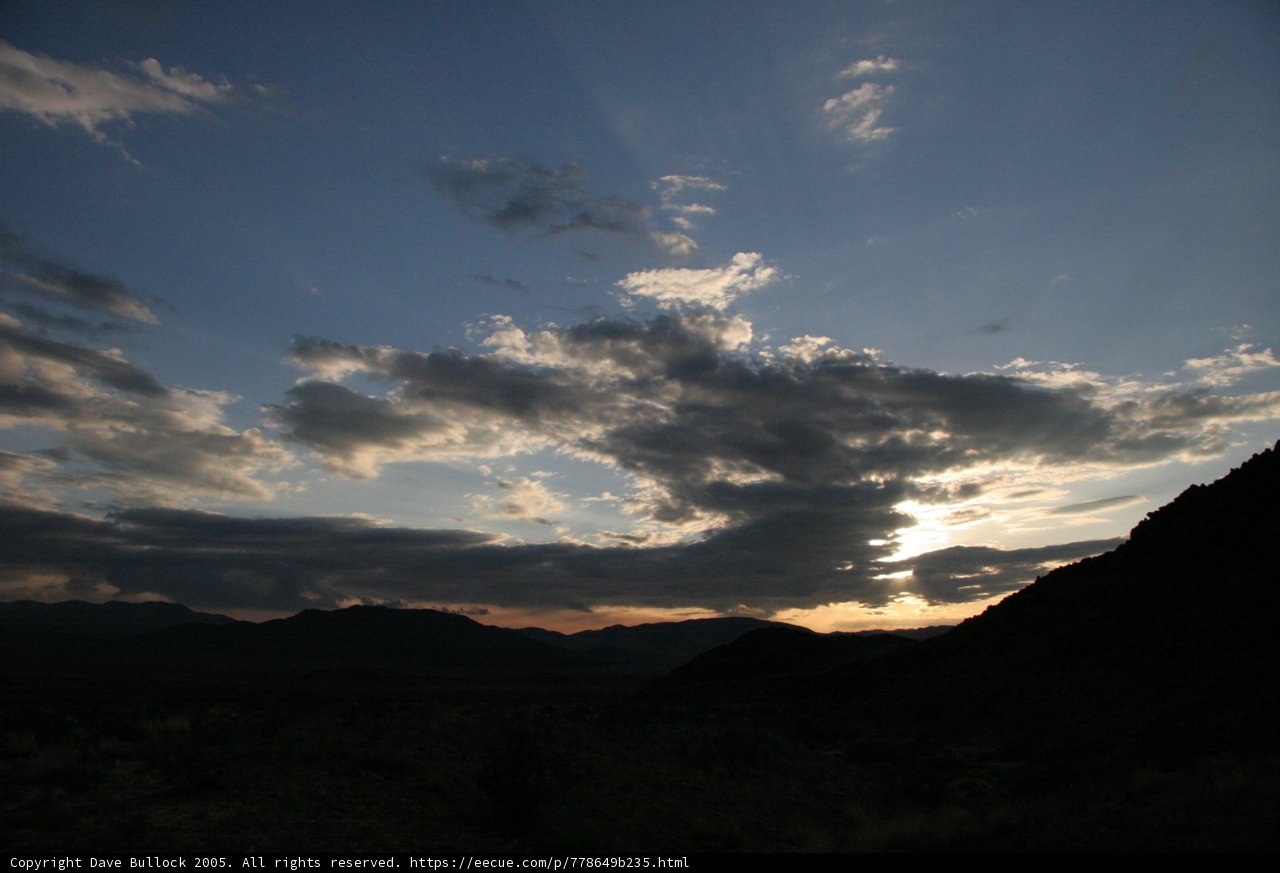 Majestic Desert Sunset