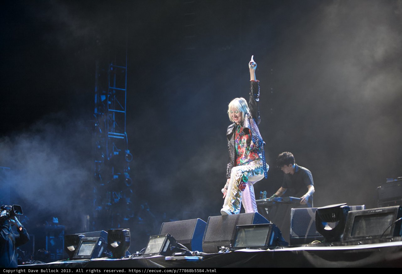 Karen Lee Orzolek Rocks the Stage at Coachella