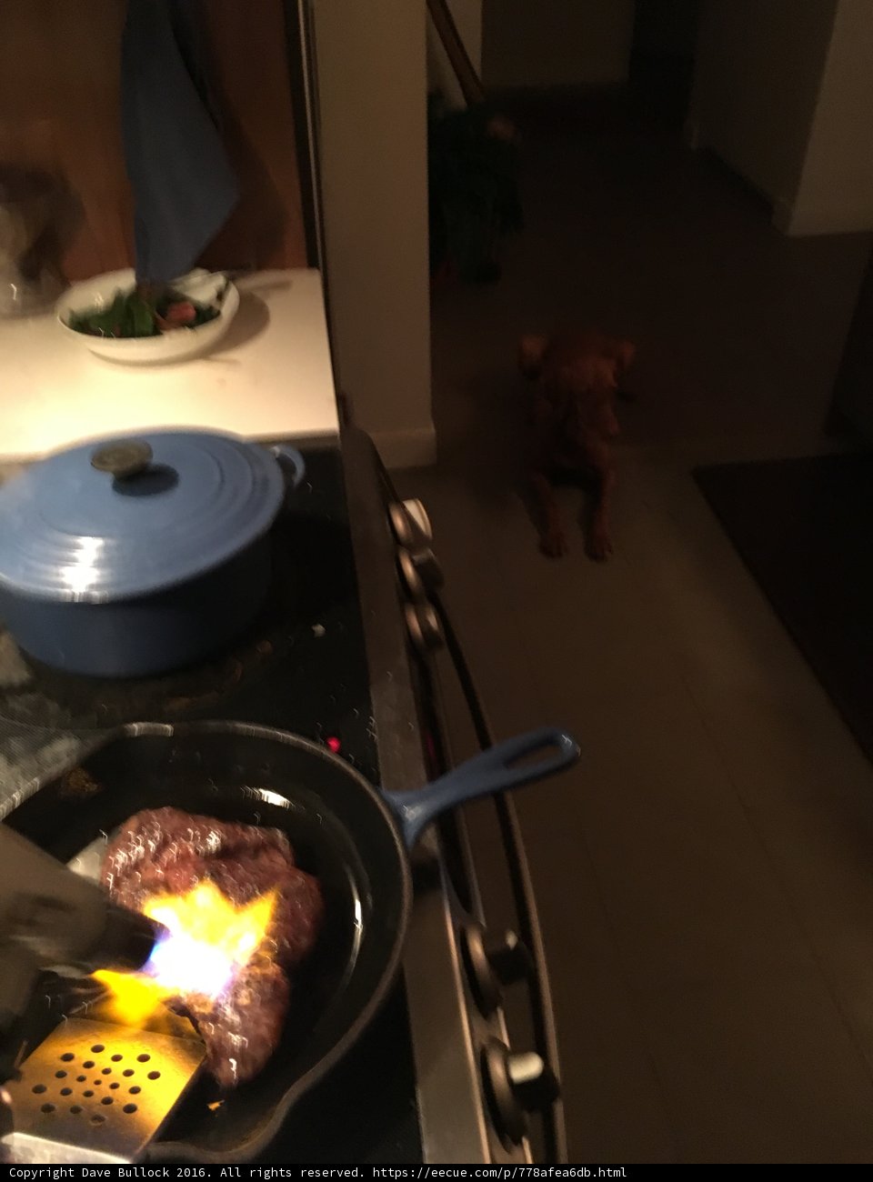 Sizzling Steak on the Stove