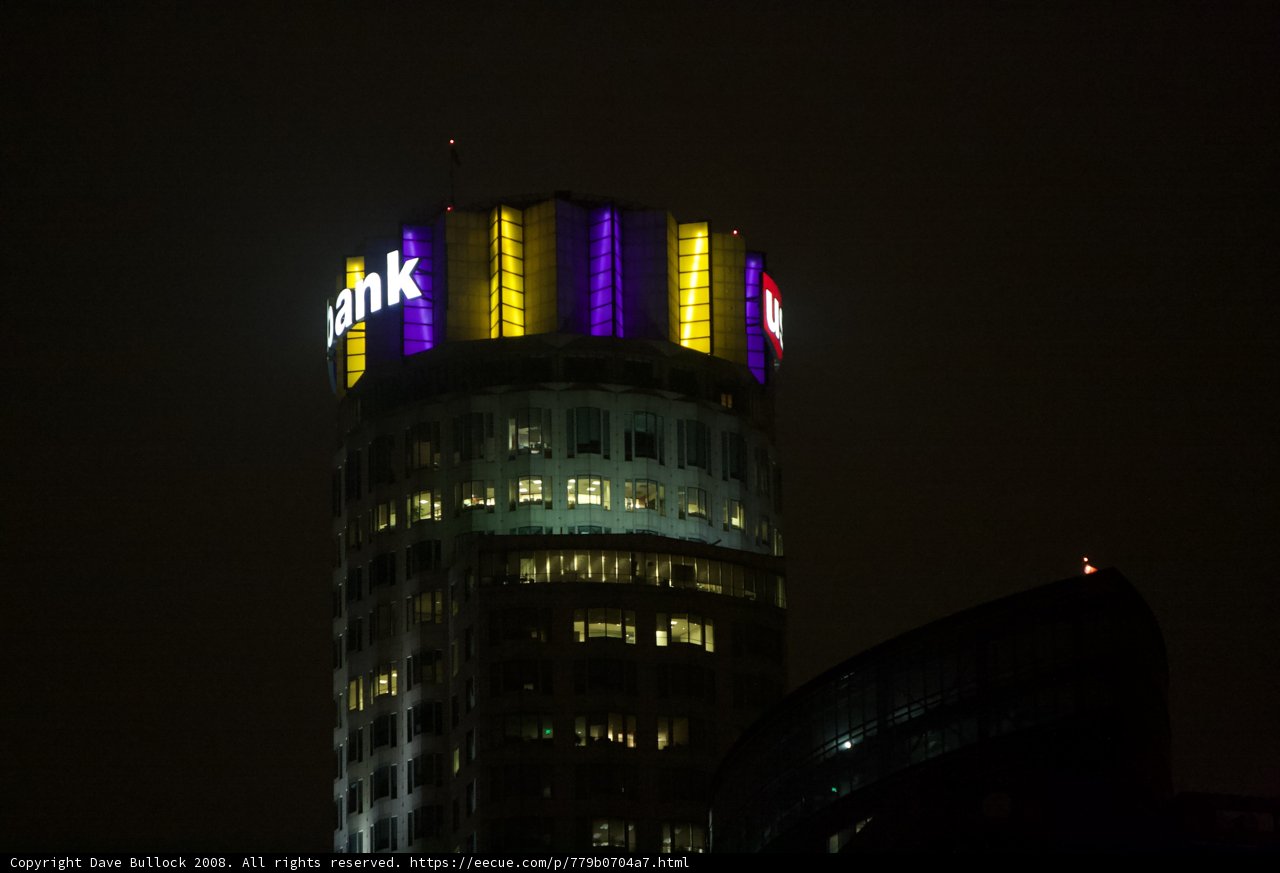 Glowing Metropolis