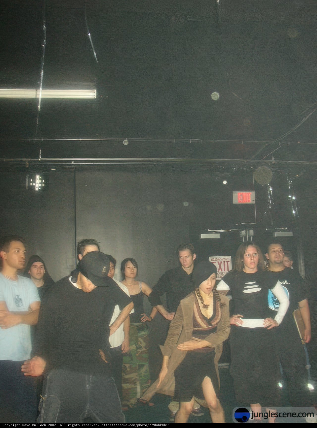 Masked Nightclub Gathering