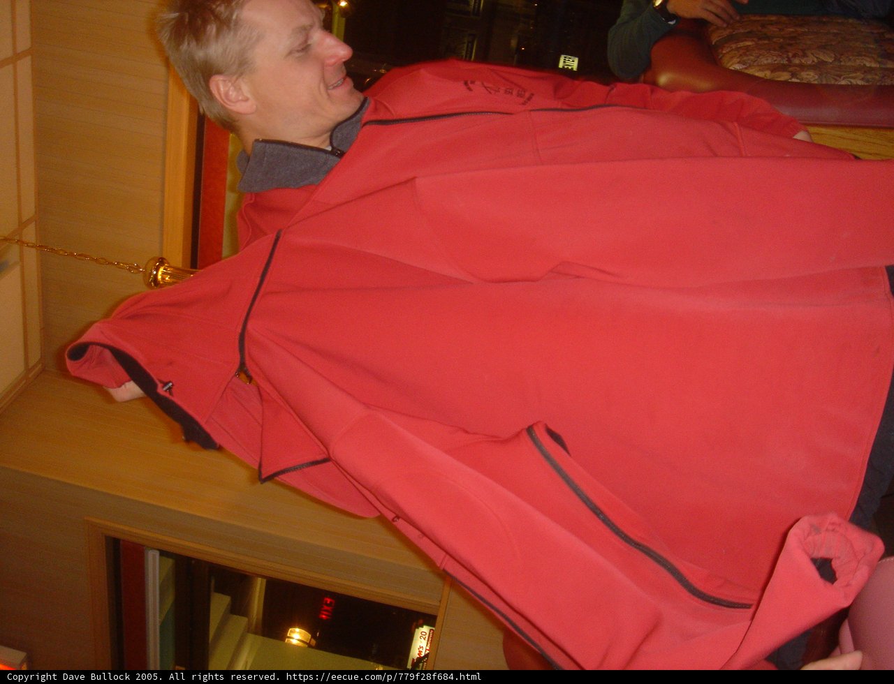 Fashionable Man with his Red Jacket