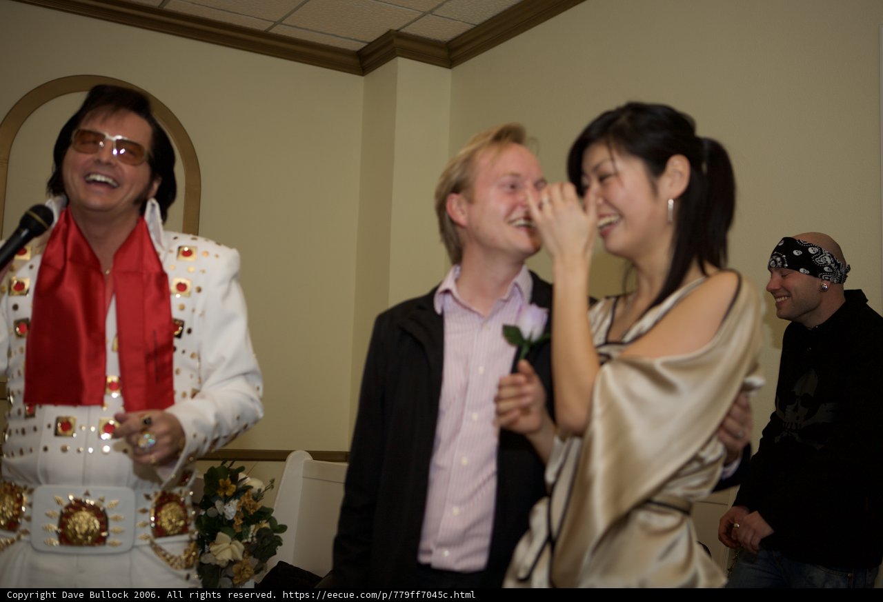 Elvis Presley Makes an Appearance at Wakako Wedding