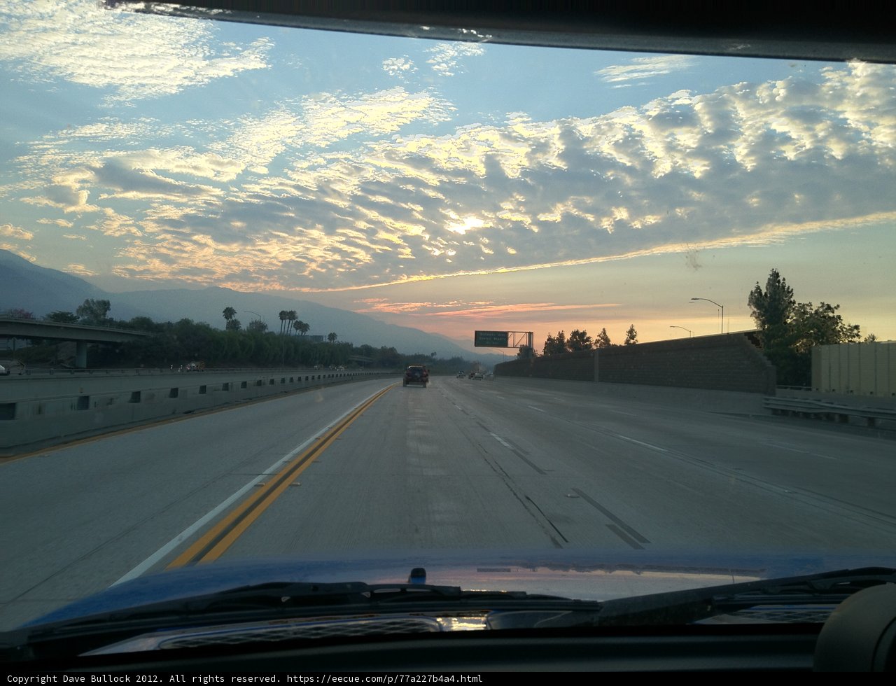 Riding Along the Freeway