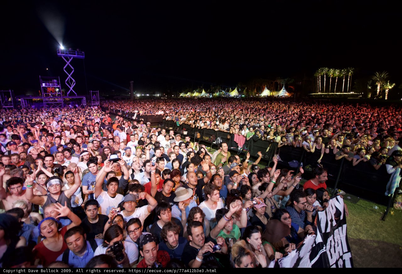 Coachella Music Fest: A Sea of Faces