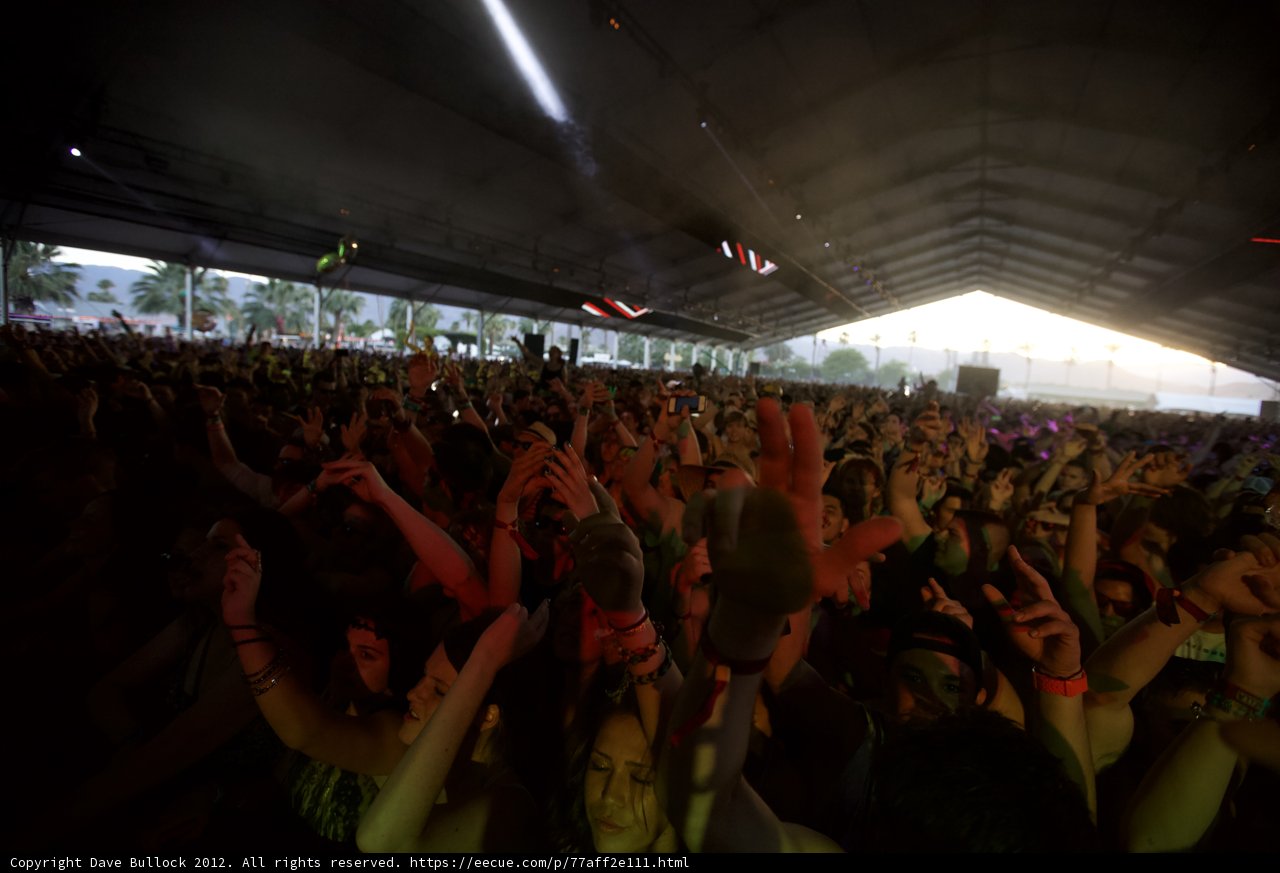 Coachella 2012 Crowd Goes Wild