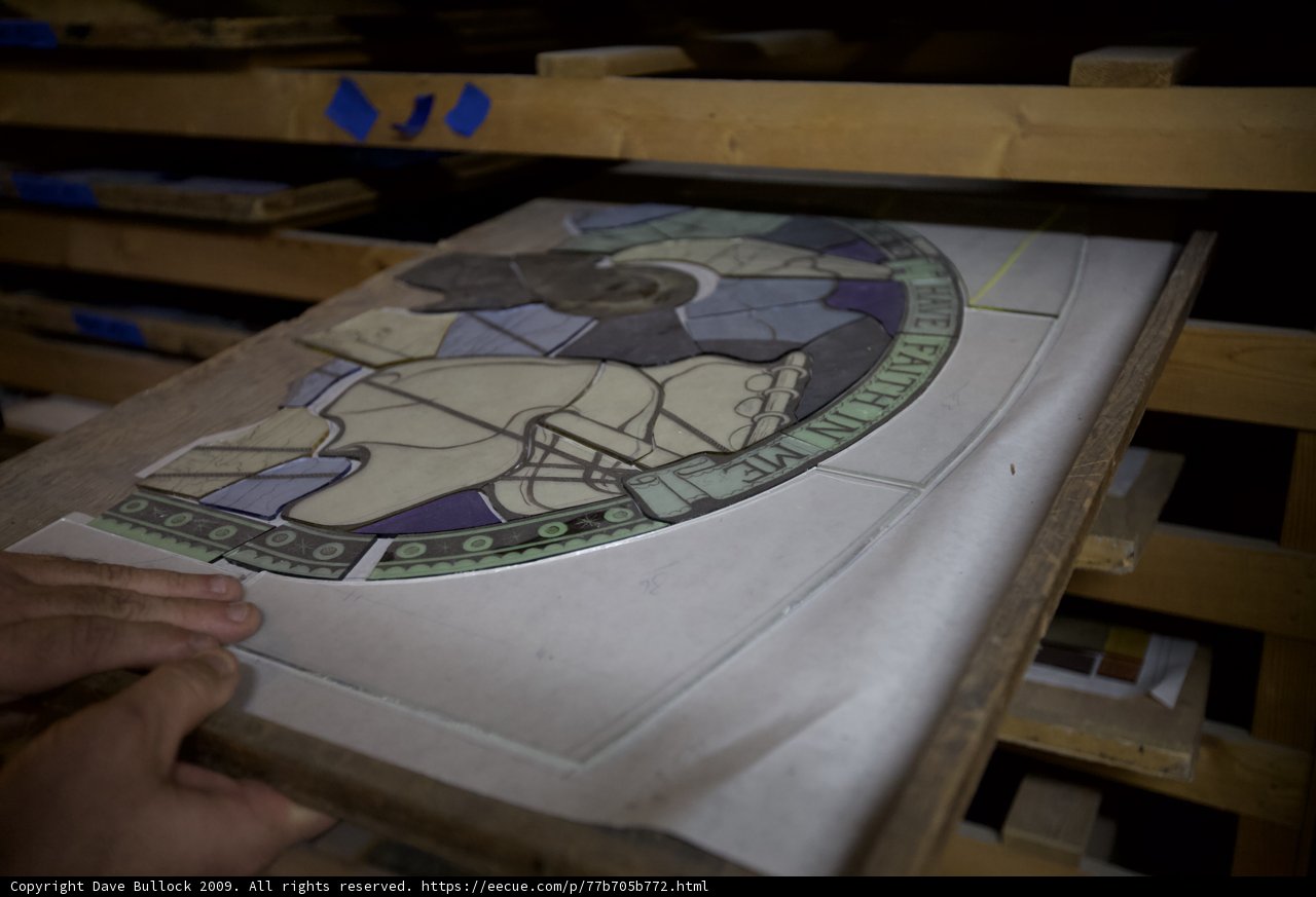 Artistic Stained Glass Creation