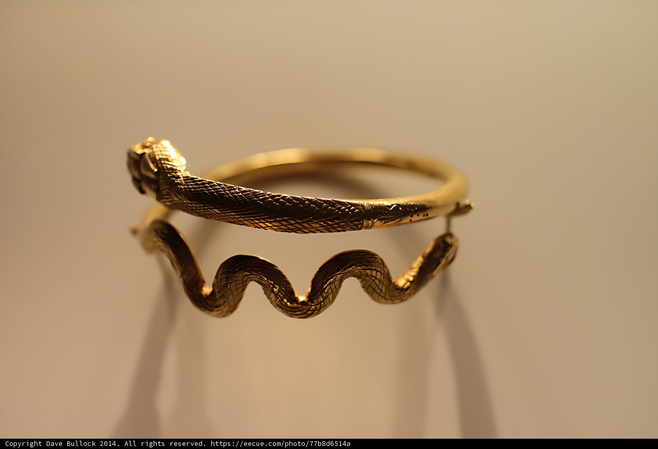 Golden Reptilian Ring