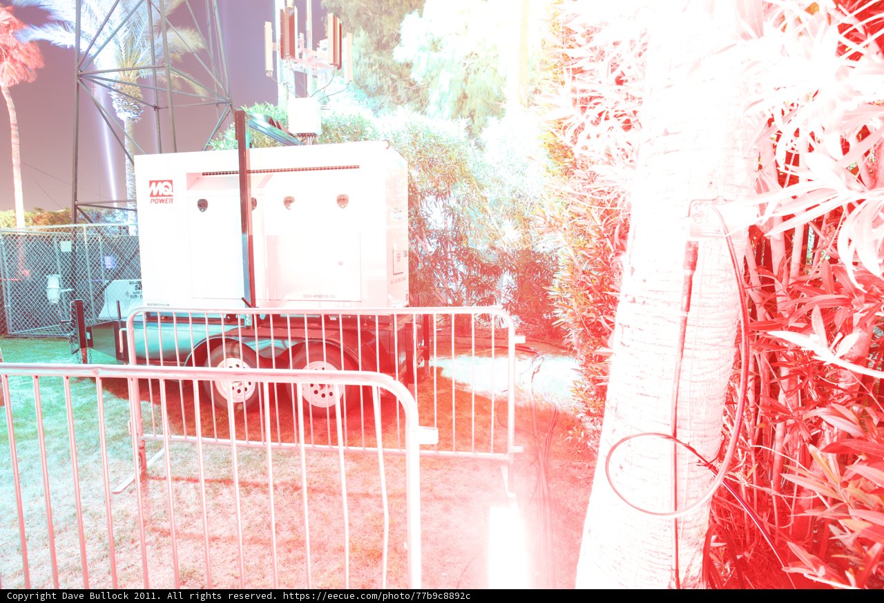 White Object in the Fence