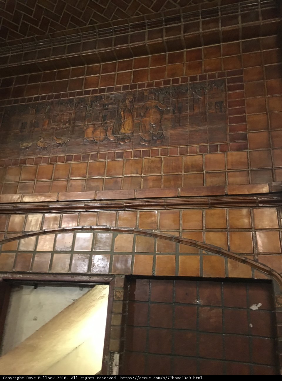 Awe-Inspiring Slate Ceiling of Berlin's Old Train Station