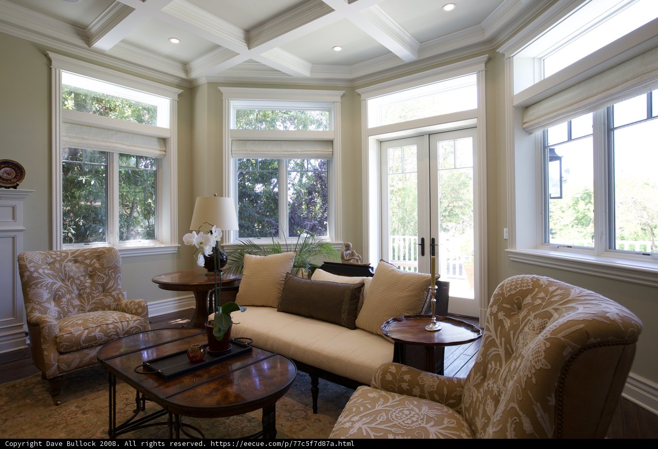 Cozy Living Room with a View