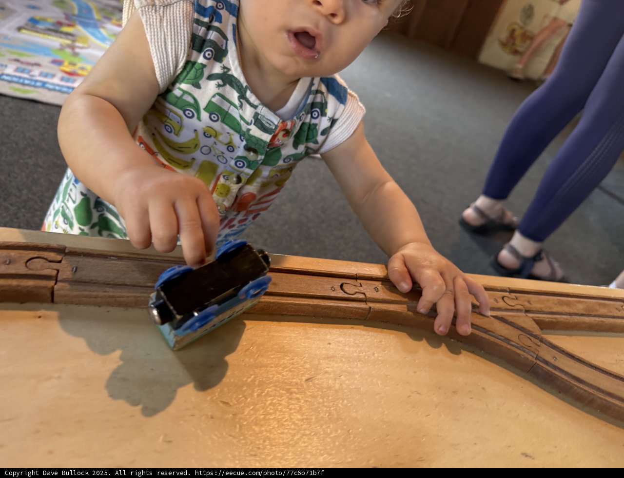 Mini Engineer at Play