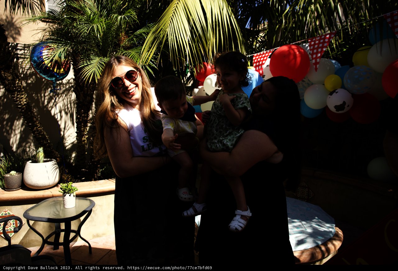 A Summer's Embrace at Wesley's First Birthday Party