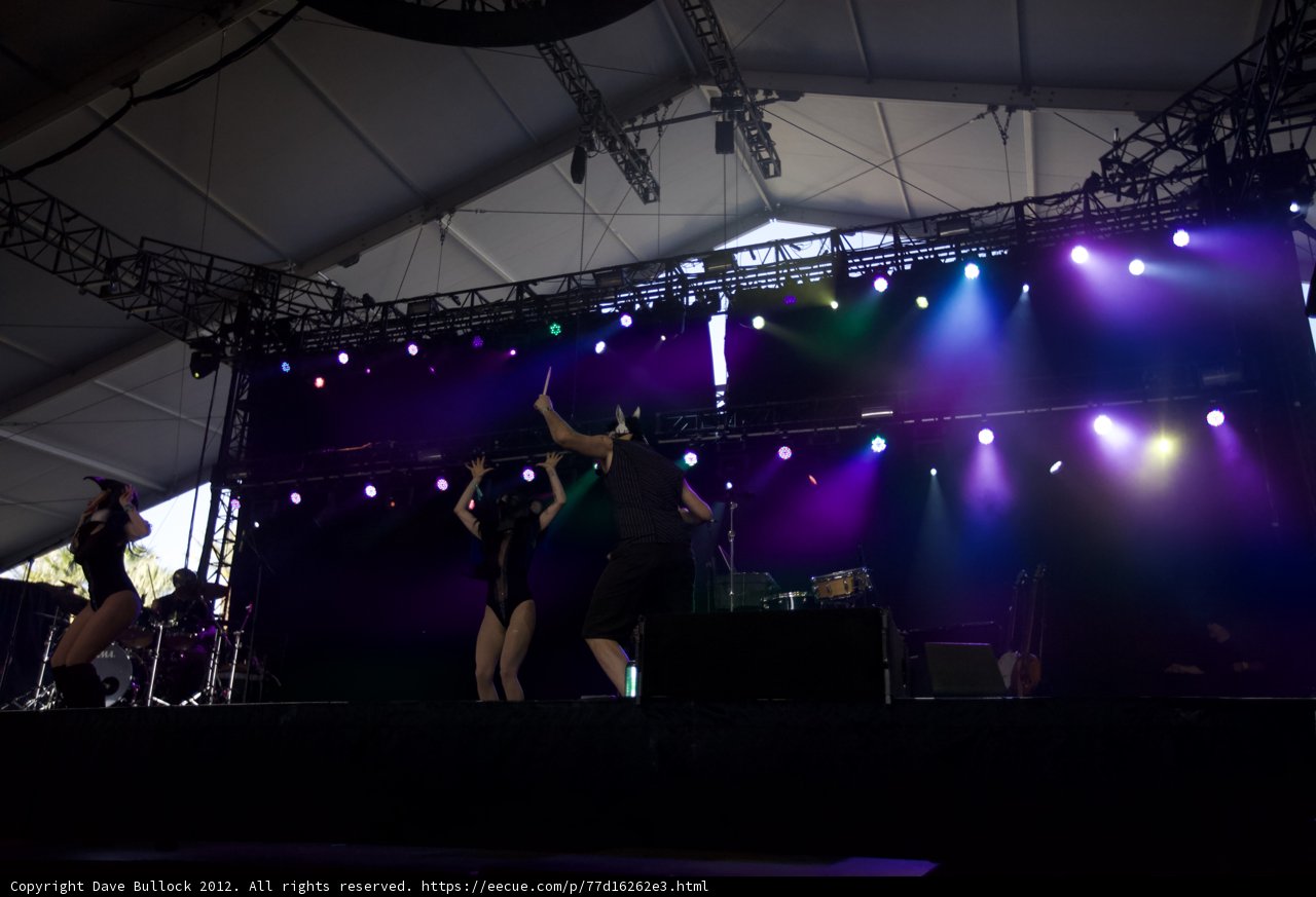 Purple Spotlight Performance