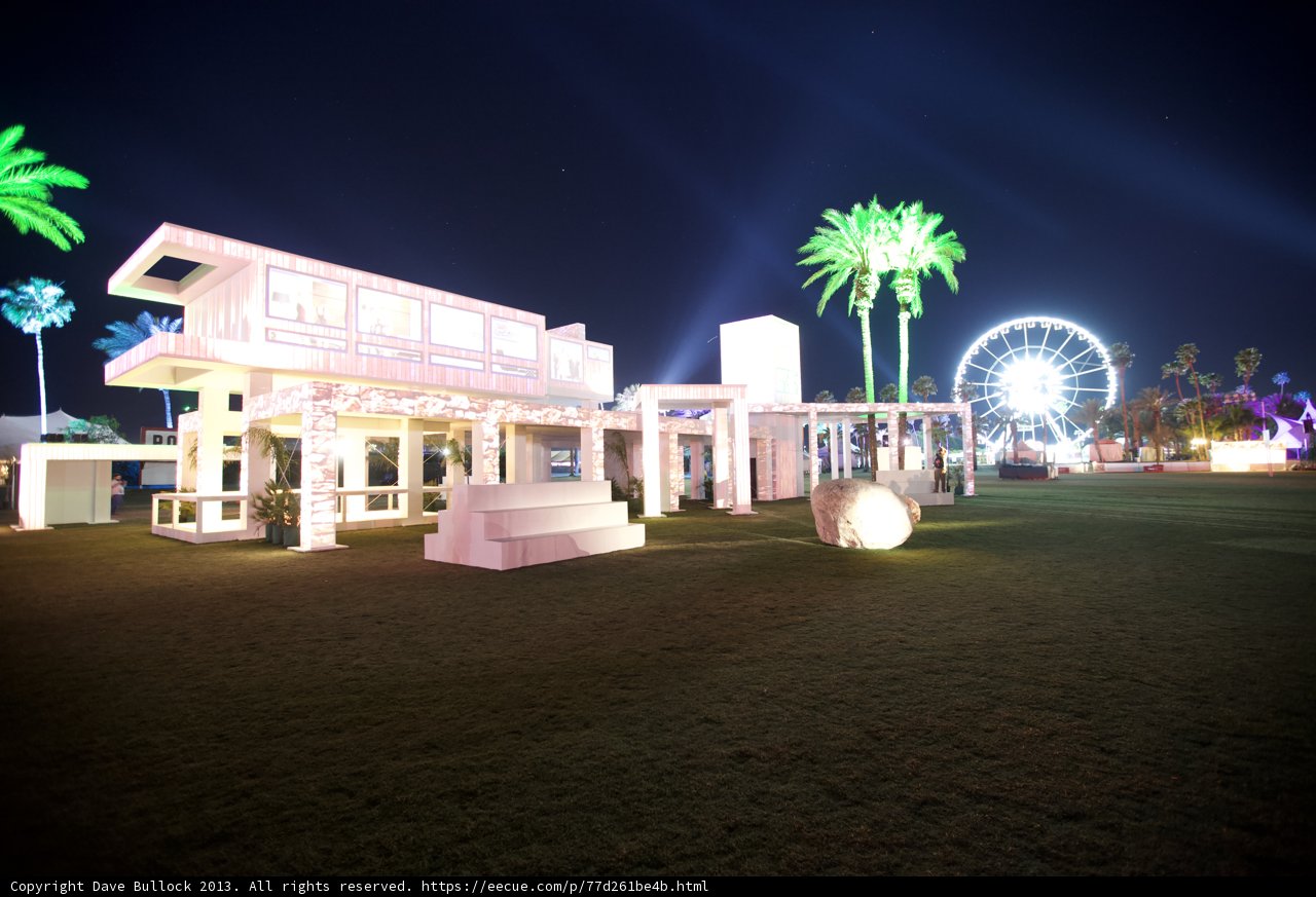 Nighttime Oasis