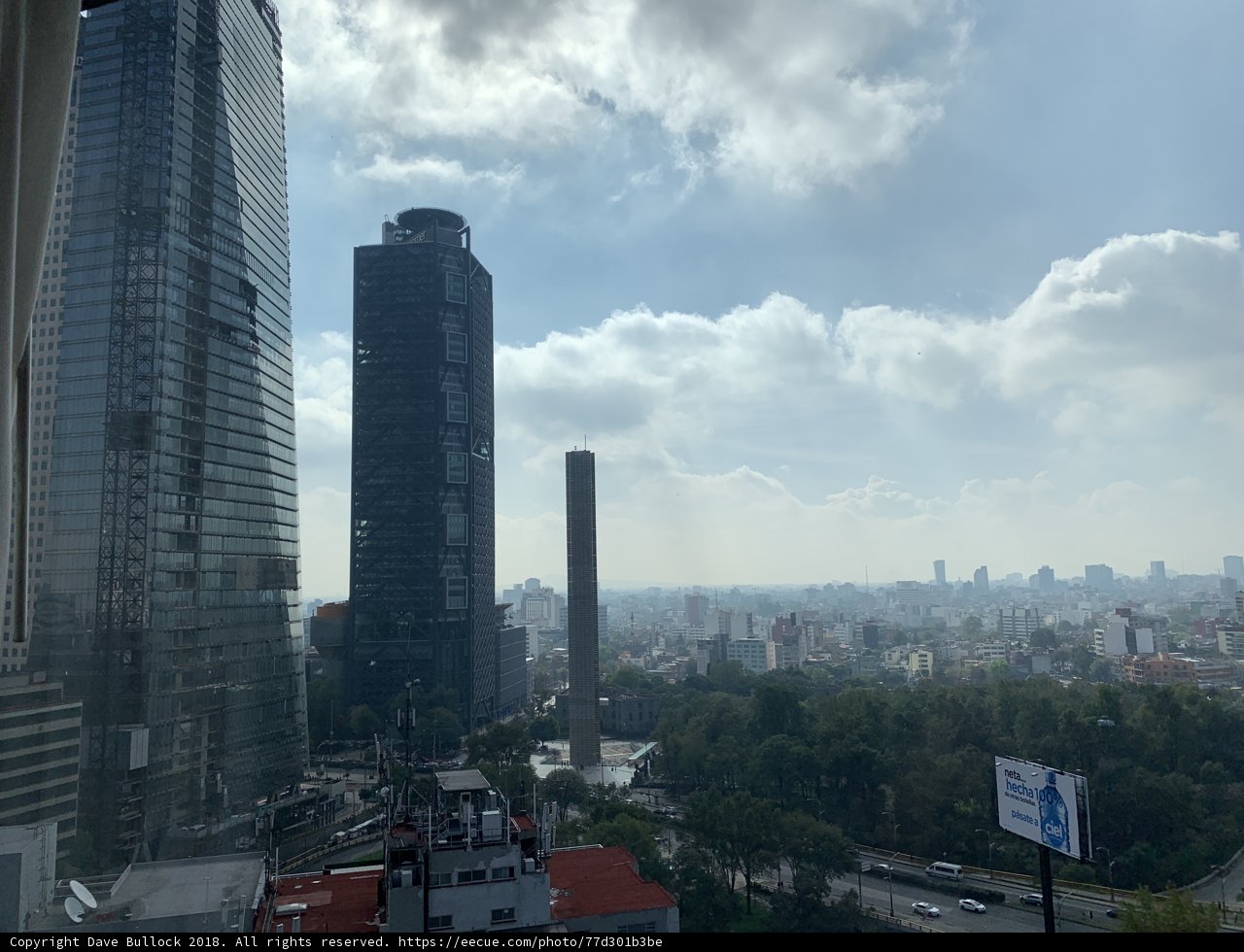 Cityscape Through the Window