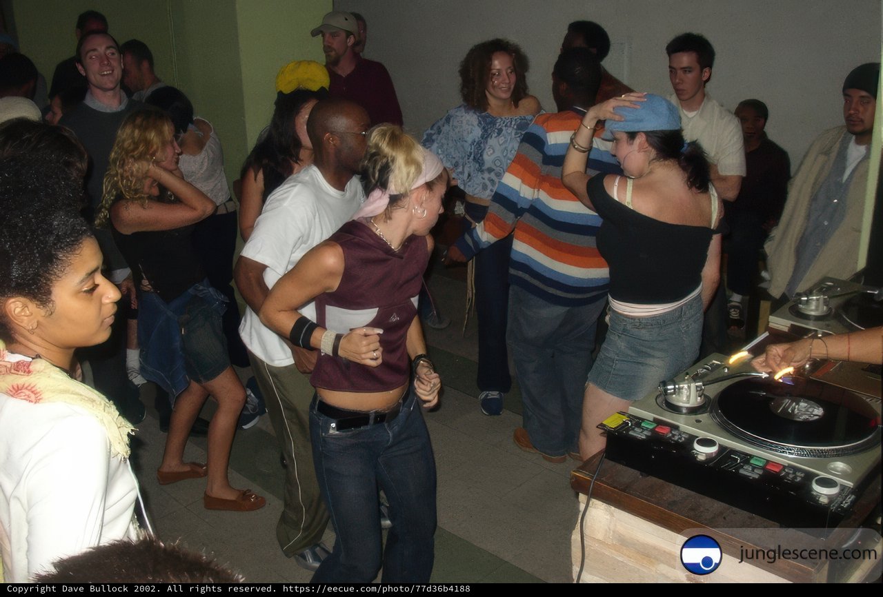 Nightclub Crowd Grooves to DJ's Beats