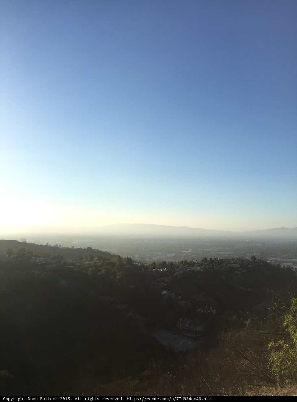 Golden Hour Valley View