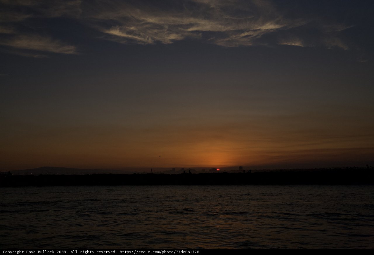 Majestic Sunset over the Lake