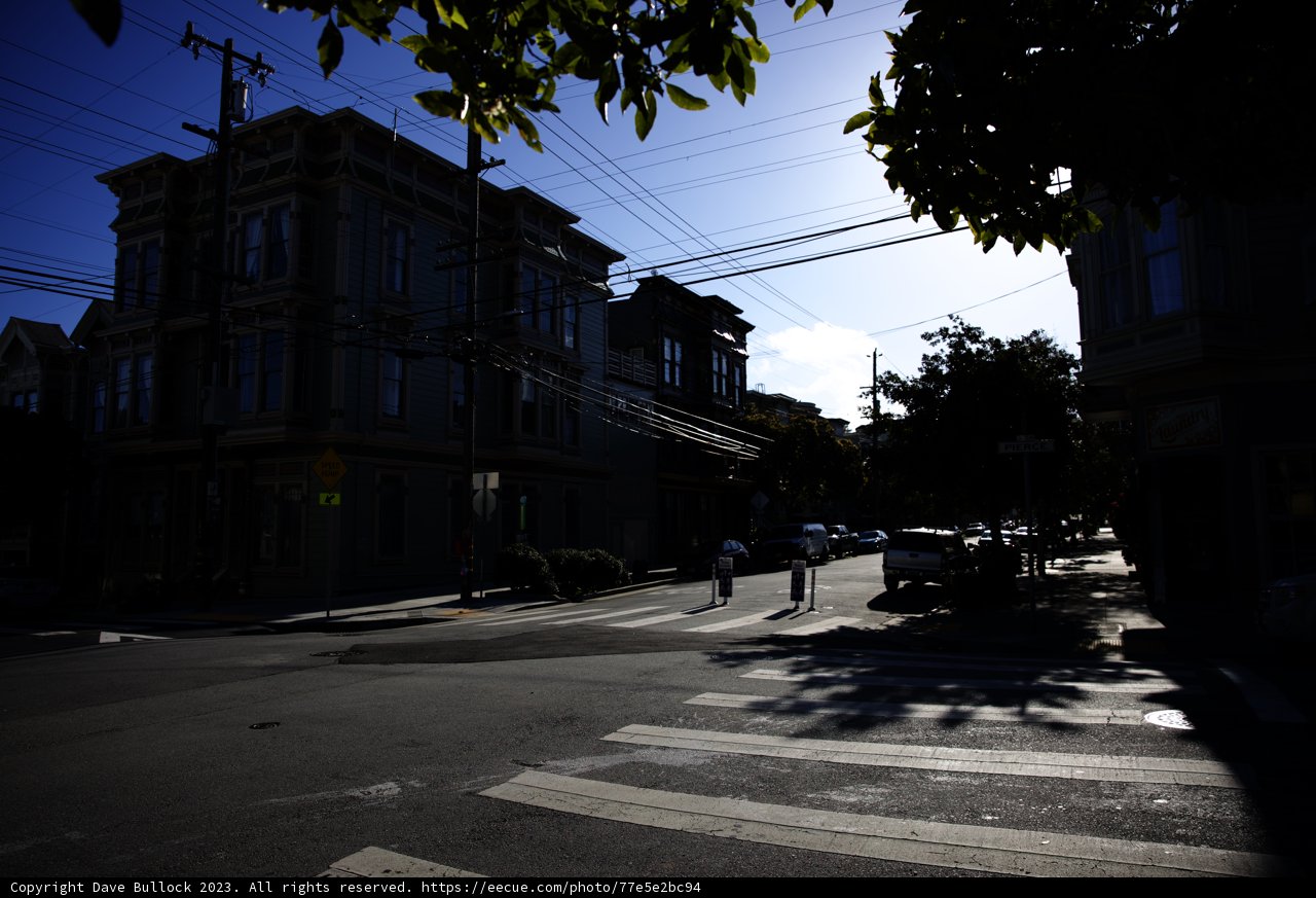 Bustling Urban Intersection