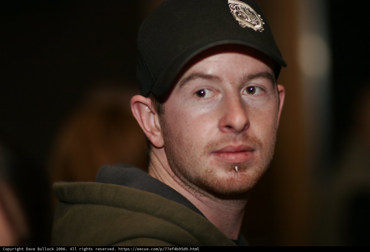 Black Hat Portrait