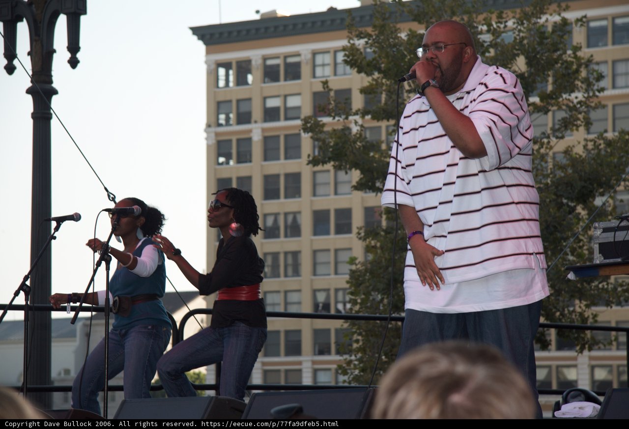 Gift of Gab on Stage