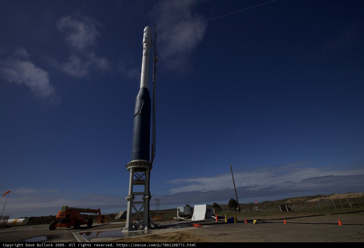 The White Rocket Stands Tall