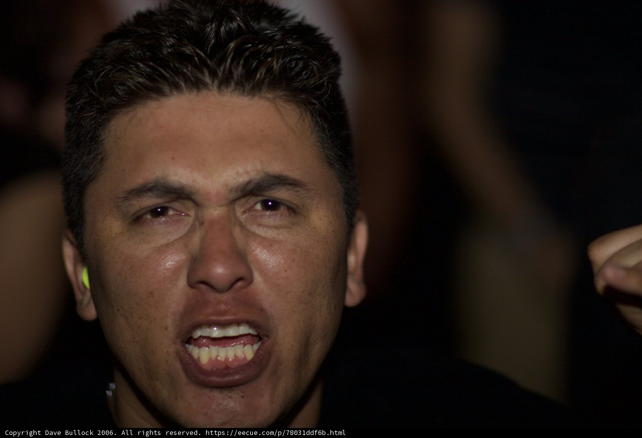 Angry Man Expressing Frustration