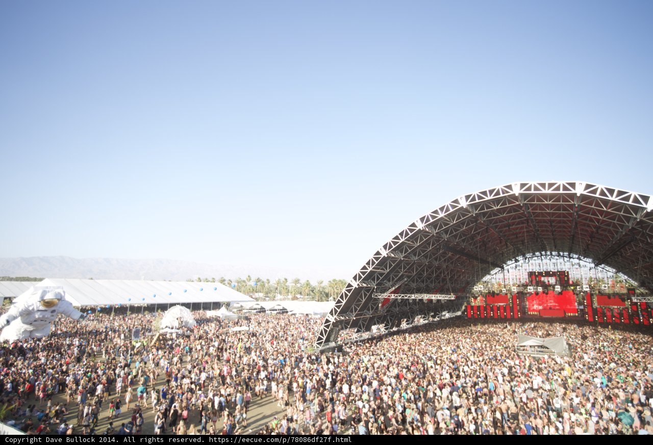 Coachella Crowd Goes Wild