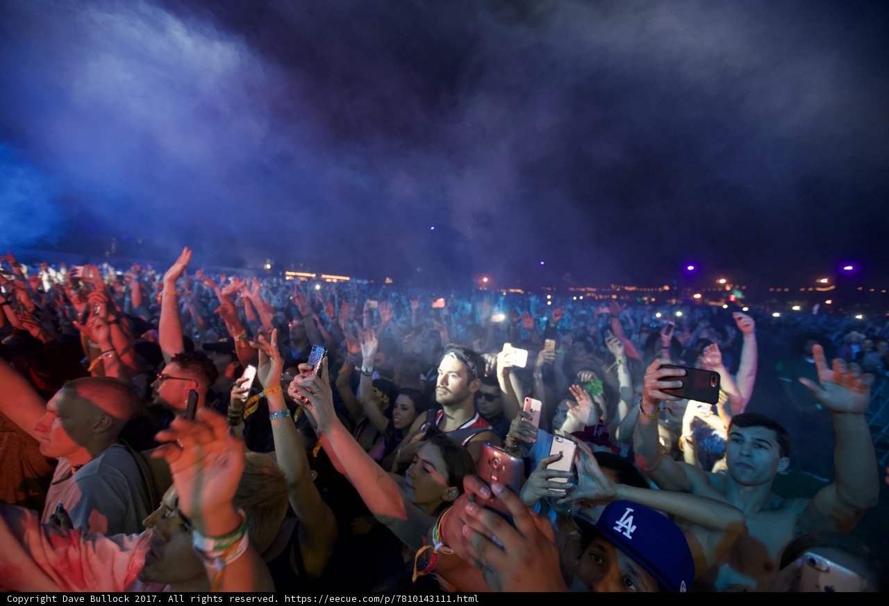 Coachella Crowd Goes Wild