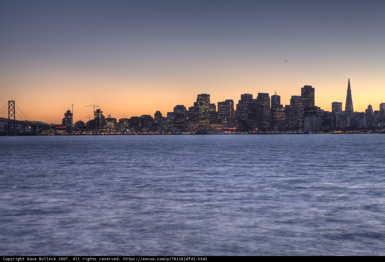 San Francisco Skyline at Dusk