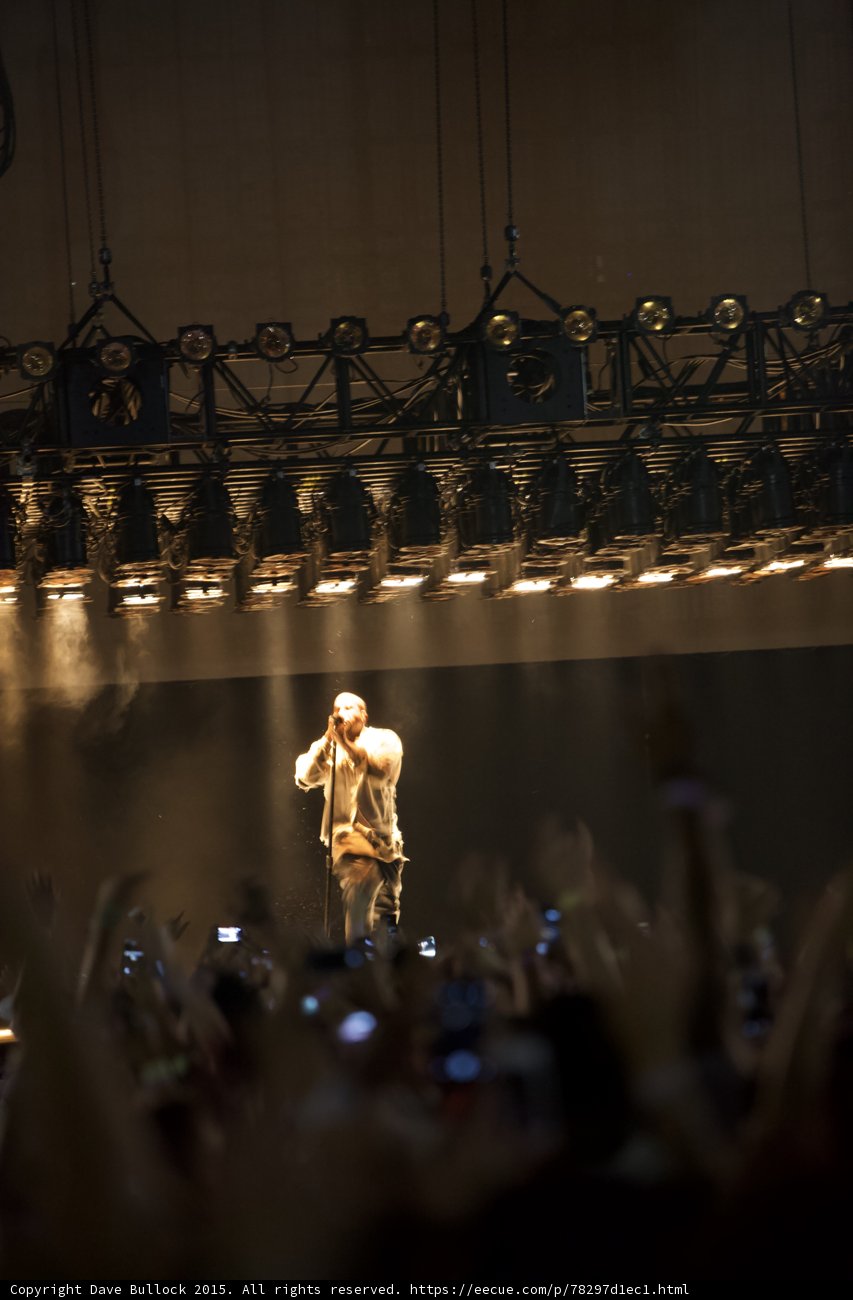 Kanye West Mic Stand Vertical