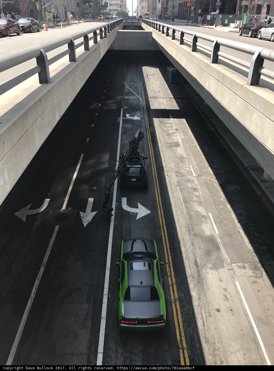 Rush Hour on the LA Freeway
