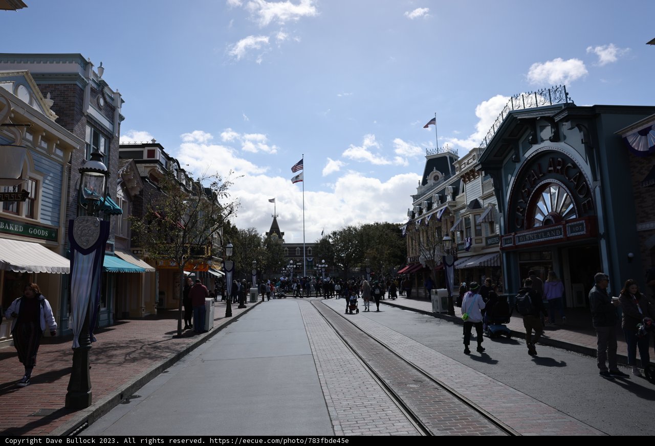 Exploring the Streets of Disneyland